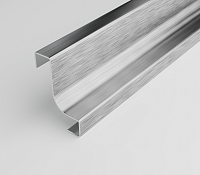 Плинтус из нержавеющей стали Пл 01-15
